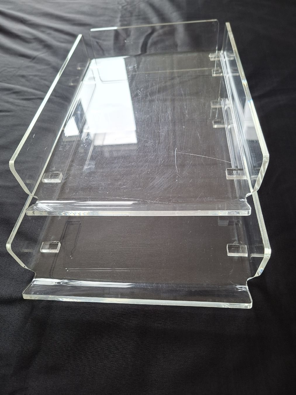Schreibblöcke: 2 Papierablagen Plexiglas  – Gebraucht aus Kreuzlingen von peugeotj9 2