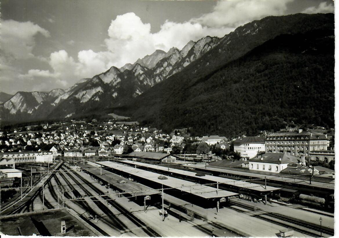 Ansichtskarten: Chur – Gebraucht aus Hochdorf von Ziegel-16