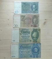 DR ++ 10, 20, 50 und 100 Reichs-Mark