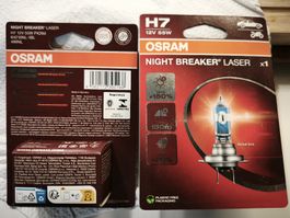 OSRAM NIGHT BREAKER LASER H7 2x