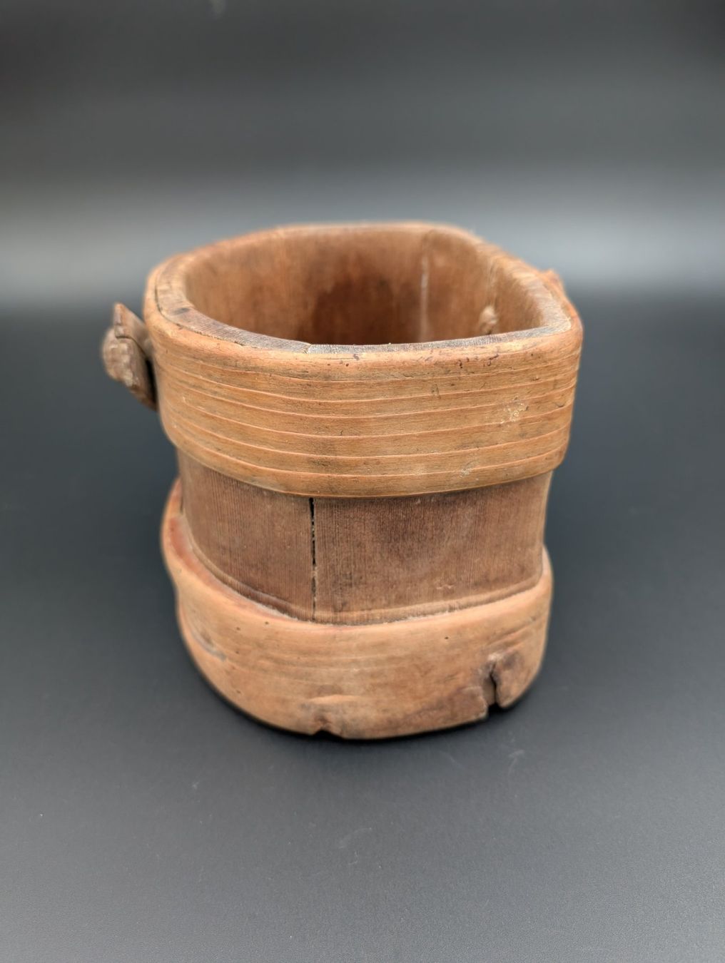 Sonstiges für Haushalt & Wohnen: Antikes Holzgefäss Eimer Vintage Deko Rustikal – Gebraucht aus Wiezikon b.Sirnach von Romsche 2