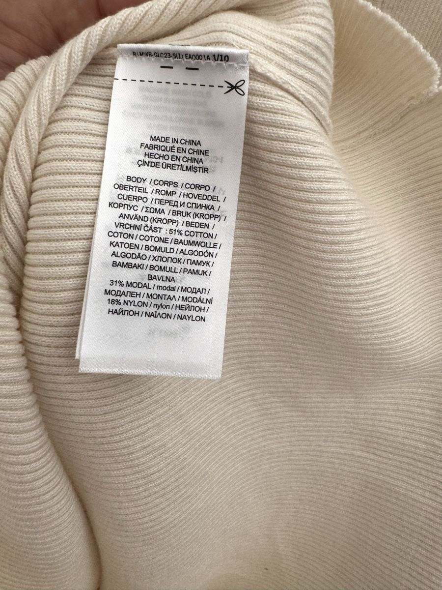 Ralph Lauren Pullover & Sweatshirts: Ralph Lauren Rib Strickpullover Creme – Neu und originalverpackt aus Zürich von di_archive 4