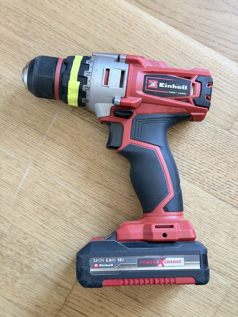 Einhell Perceuses: Akku-Bohrschrauber Einhell TE-CD 18/2 Li 18V gebraucht – D'occasion à Muri b. Bern par uthiny 2
