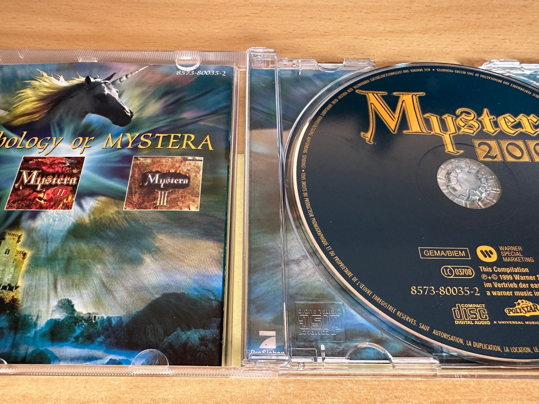 CD: T8 Various – Mystera 2000 – Usato da Rikon im Tösstal venduto da Alpenmutz 2