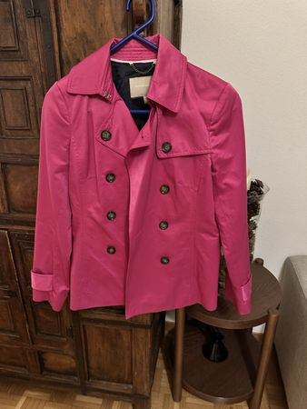 Banana Republic Trench XS Rose 🌸 Veste Printemps!