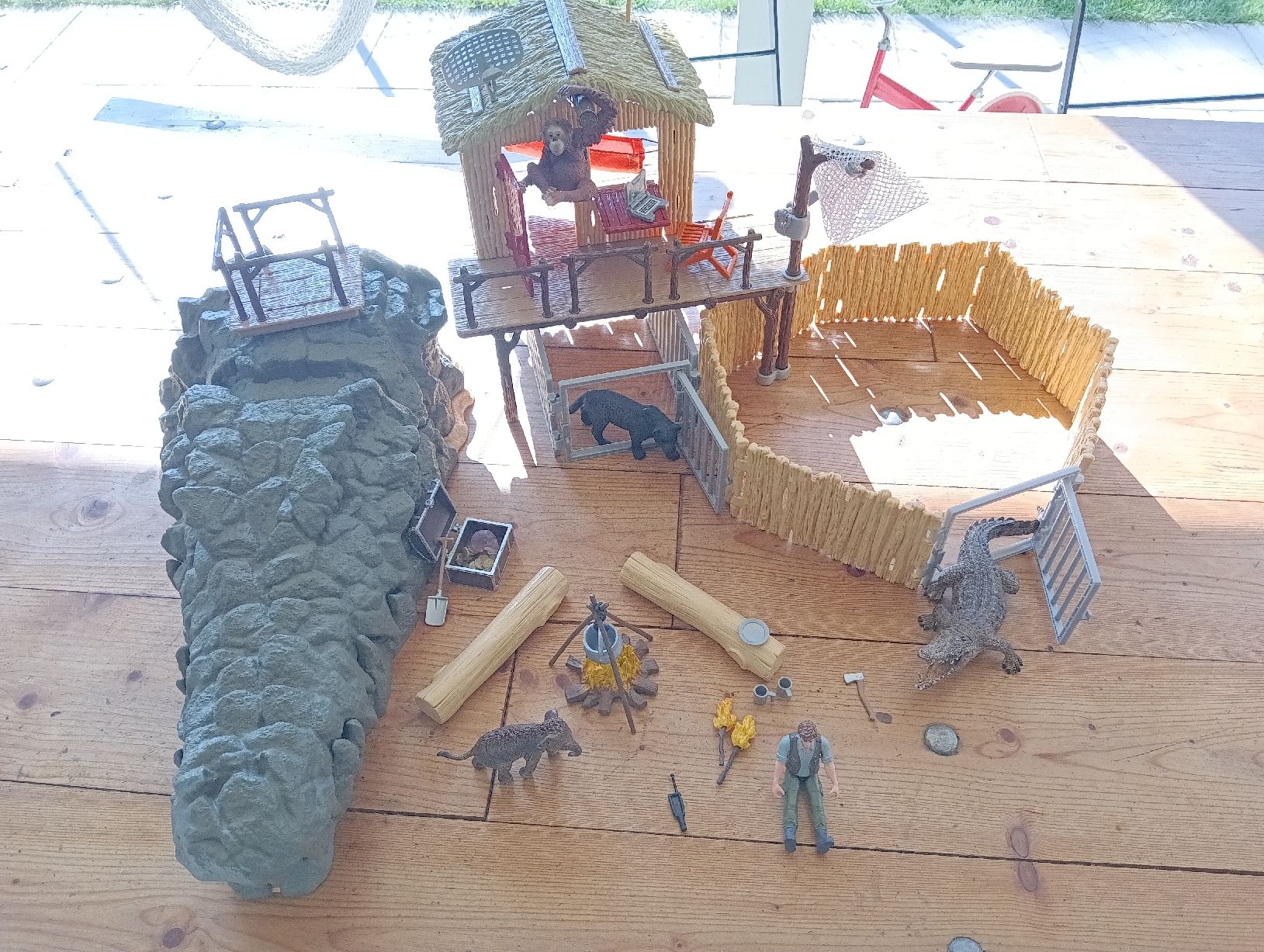 Schleich Jouets: Schleich Wild Life Dschungel – D'occasion à Willisau par DKW36