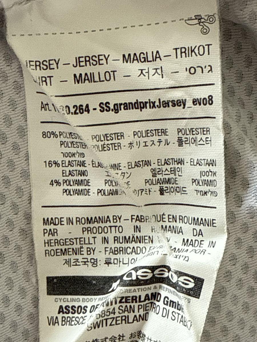 Assos Leibchen & Hosen: Assos Grand Prix Cycling Jersey – Neu (gemäss Beschreibung) aus Eschenbach SG von irelland 4