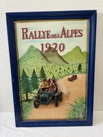 Rallye des Alpes Holzschild