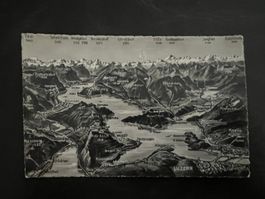 AK   Panorama Vierwaldstädtersee    (G3288)