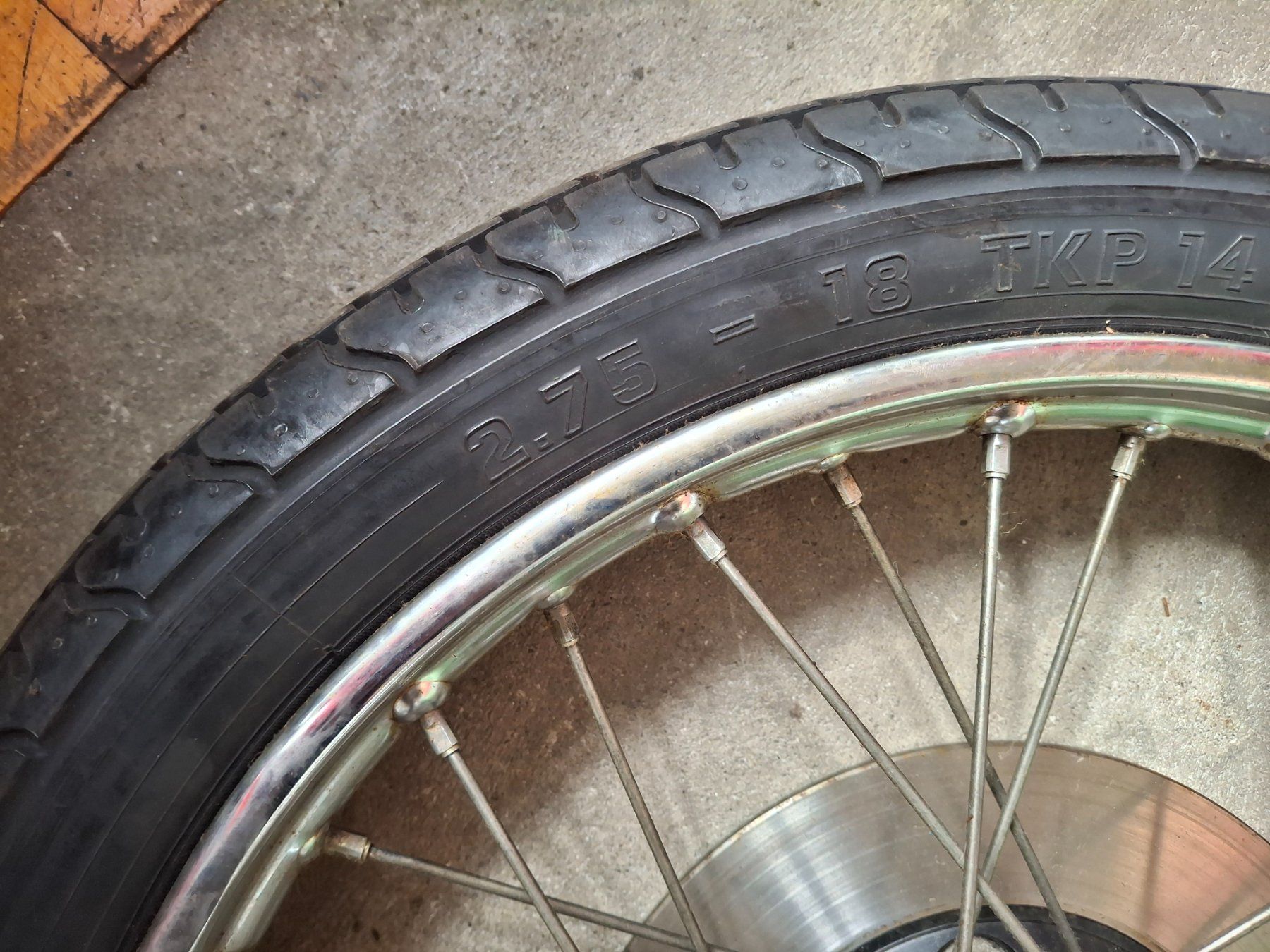 Yamaha Tutti i ricambio per moto: YAMAHA RS125 VORDERRAD 1977 - 1982 OLDTIMER CAFERACER – Usato da Wängi venduto da Toeff85 2