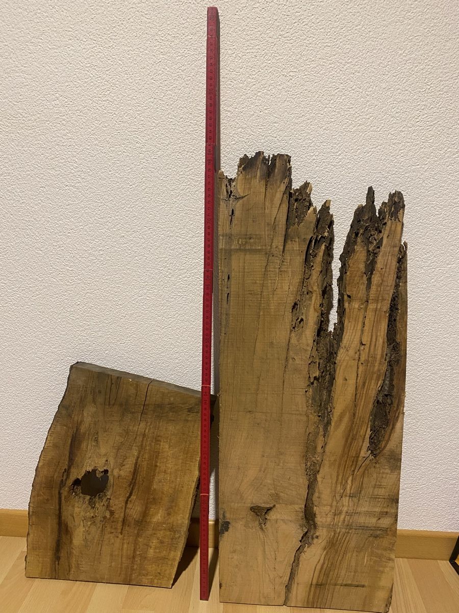 Articoli in legno: Olivenholz Bretter 2 Stück – Nuovo (secondo la descrizione) da Rüti ZH venduto da tom1896