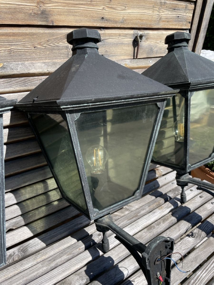 Lampen: 3x Aussenlampe Gartenlampe Schwarz Metal – Gebraucht aus Freienwil von swissalinghi 2