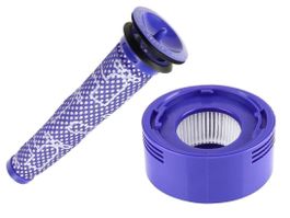 2 DYSON V8 FILTER - VOR UND NACHFILTER - ERSATZFILTER DYSON