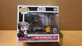 Funko Pop Star Wars Luke Skywalker 229 Chase Edition!