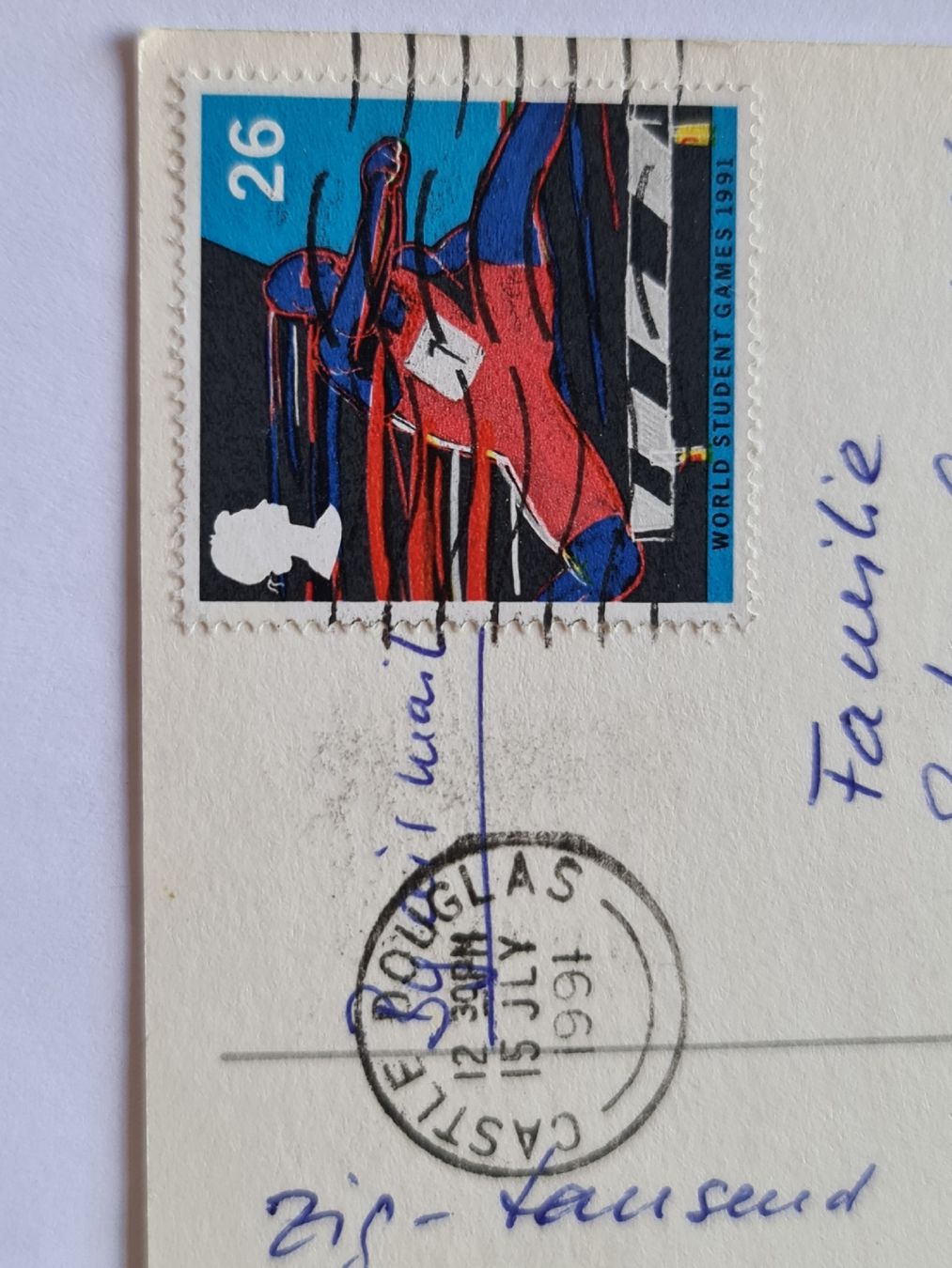 Ansichtskarten: Ansichtskarte Galloway Schottland Kühe 1019 – Gebraucht aus Dintikon von Vexi 1
