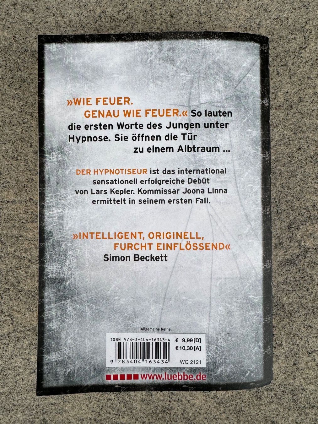 Libri: Lars Kepler - Der Hypnotiseur – Usato da Geroldswil venduto da Jeremy11 1