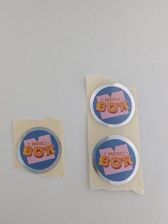 Merci Bon Sticker Set (3 Stück) (Neu und originalverpackt) in Bern für ...
