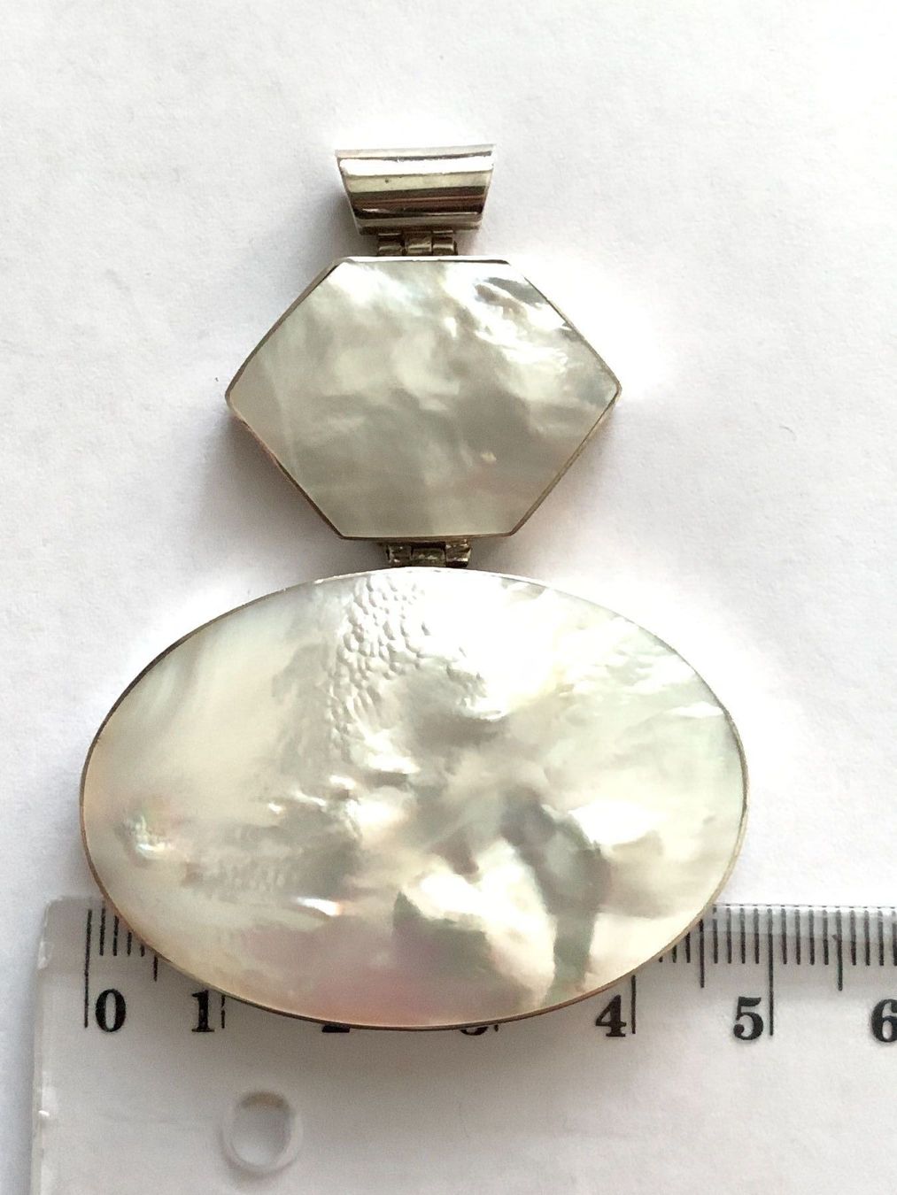 Catenine: 925 Silver Perlmutt Pendant Necklace – Nuovo e nell'imballaggio originale da Moehlin venduto da Balirain 7