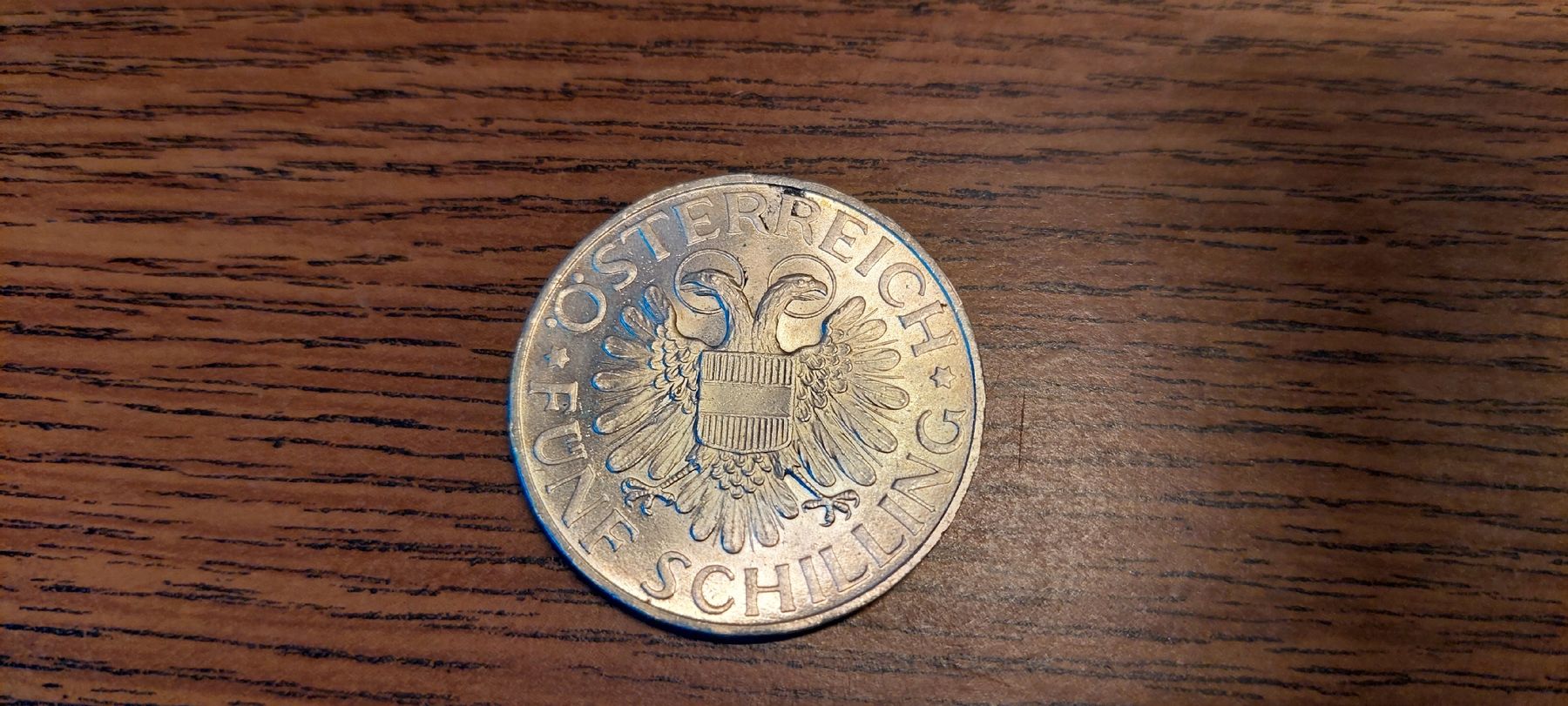 Alle Münzen: Silbermünze 5 Schilling 1934 – Neu (gemäss Beschreibung) aus Matten b. Interl von siben01
