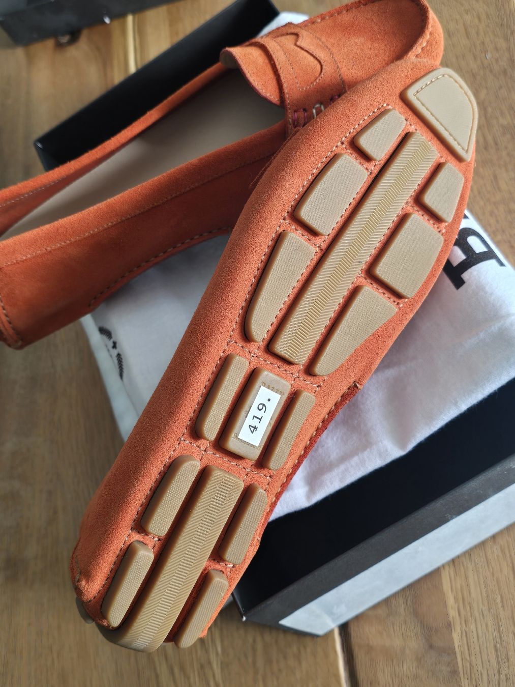 Bally Scarpe da donna: NEUE BALLY MOCCASINS, GR 40 ORANGE – Nuovo (secondo la descrizione) da Möriken AG venduto da rowyta 2