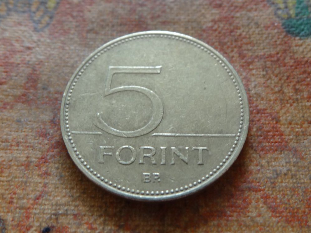 Tutti le monete: HONGRIE  5  Forint  1999 – Usato da Romanel-sur-Lausanne venduto da Swift13 1