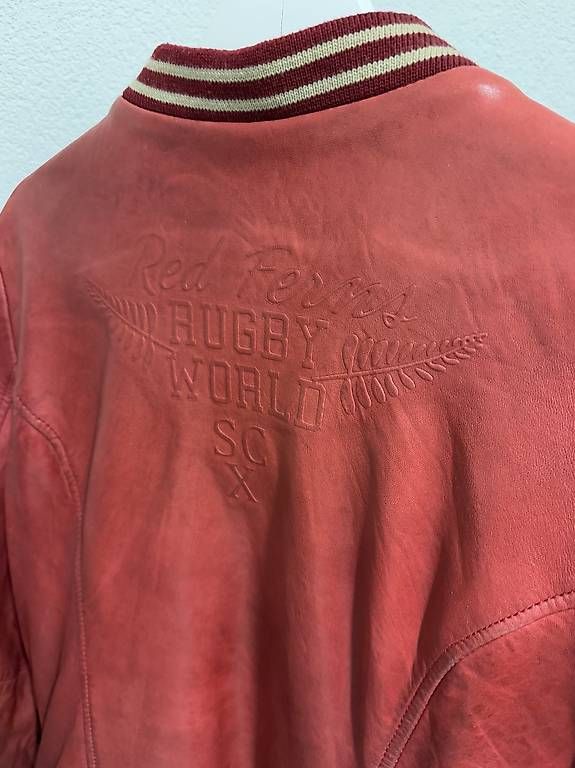 Giacche: Lederjacke, Rot, Gr. M – Usato da Kriegstetten venduto da Levin7 4