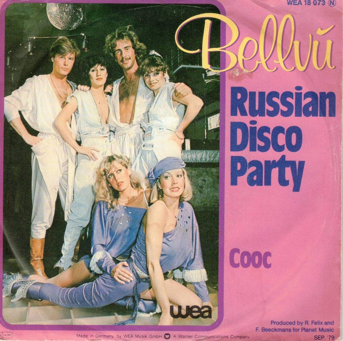 Dischi in vinile: Bellvu  --  Russian Disco Party  Single7 – Usato da Rheinau venduto da thespecials