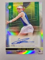 CELINE NAEF 2024 Topps Chrome Tennis Refr Rookie Auto/499