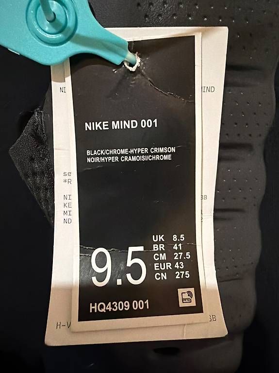 Scarpe da uomo: Nike Mind 001 Gr 43 Schwarz/orange – Nuovo e nell'imballaggio originale da Zürich venduto da mib_6788 1