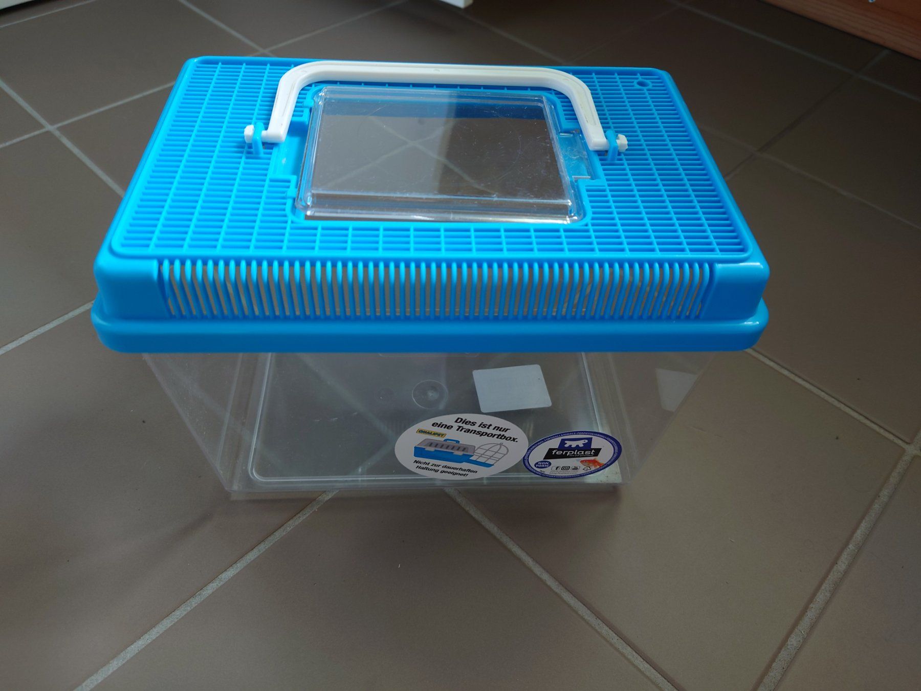 Gabbie, trasporto & Sicurezza: Transportbox für Zwerghamster oder Mäuse – Usato da Tscheppach venduto da sp-3000
