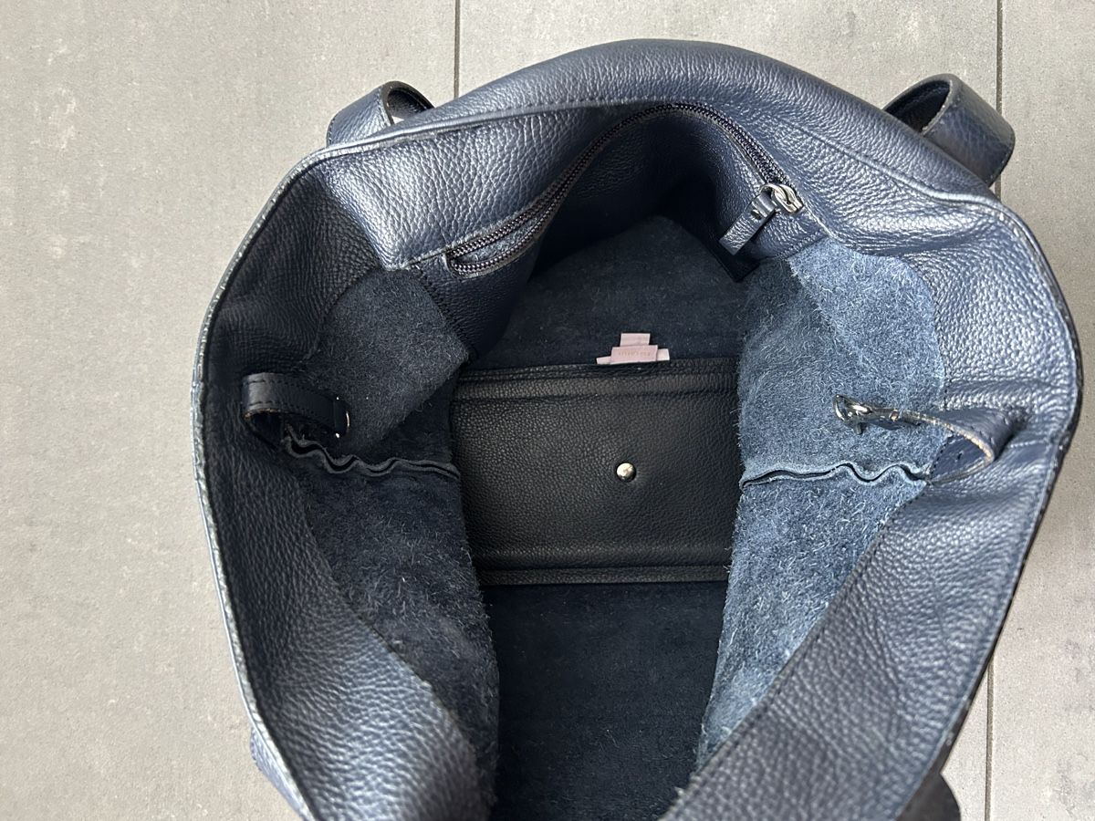 Coccinelle Borse da donna: Coccinelle Tasche aus blauem Leder – Nuovo (secondo la descrizione) da Rütihof venduto da ALAFC 2