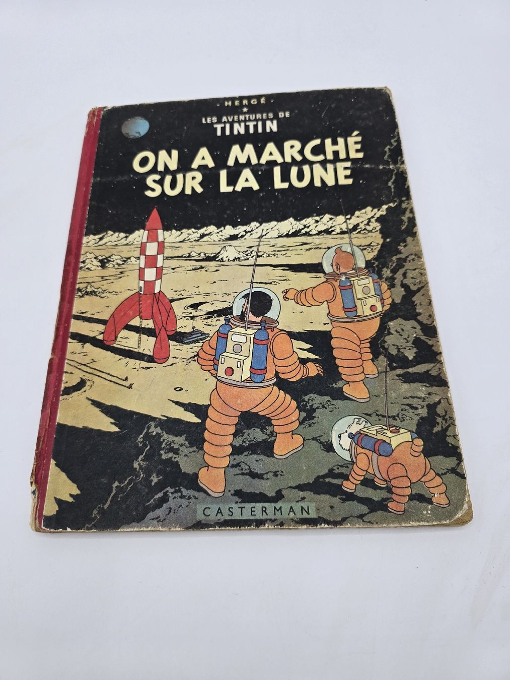 Fumetti: Tintin - On a marché sur la lune  – Usato da Bière venduto da BellayServices 1