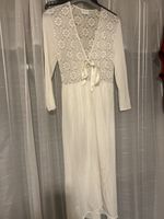 Hanro Spitzen Nachtkleid, creme, Gr. S,