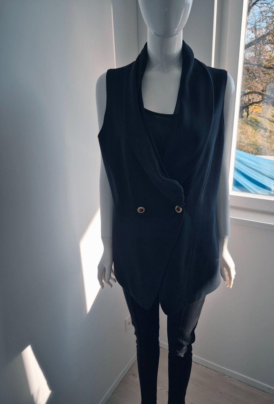 Gilet & Giacche senza maniche: Weste , Damen,  Schwarz Grösse 38 – Usato da Schaffhausen venduto da Catboot01 2