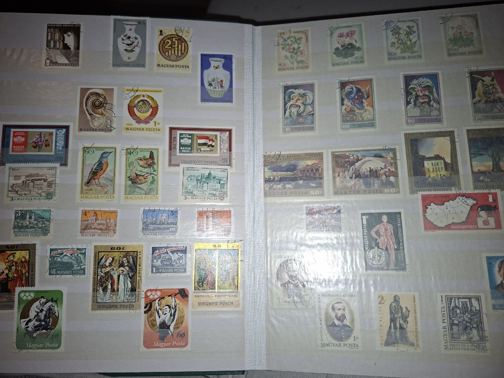 Alle Briefmarken: Briefmarkensammlung Castelrosso / Ungarn – Gebraucht aus Balgach von SIMEON27 6