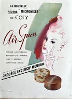 Coty - Alte Werbung / Ancienne publicité 1948