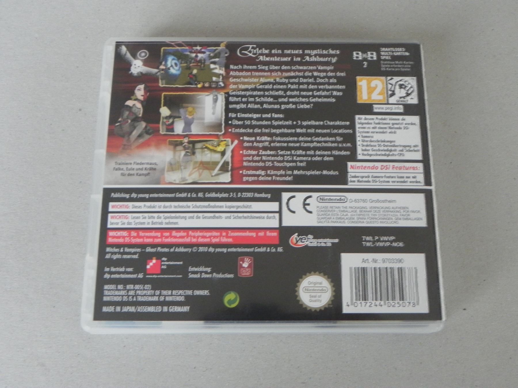Giochi: Nintendo DS Game Witches & Vampires – Usato da Siebnen venduto da krimsie 1