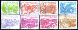 NICARAGUA 1983 SERIE LANDWIRTSCHAFT GESTEMPELT - W339