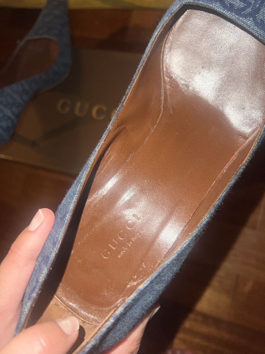Gucci Damenschuhe: Escarpins Gucci Denim T37.5  – Gebraucht aus Moudon von mar_sv8x 5