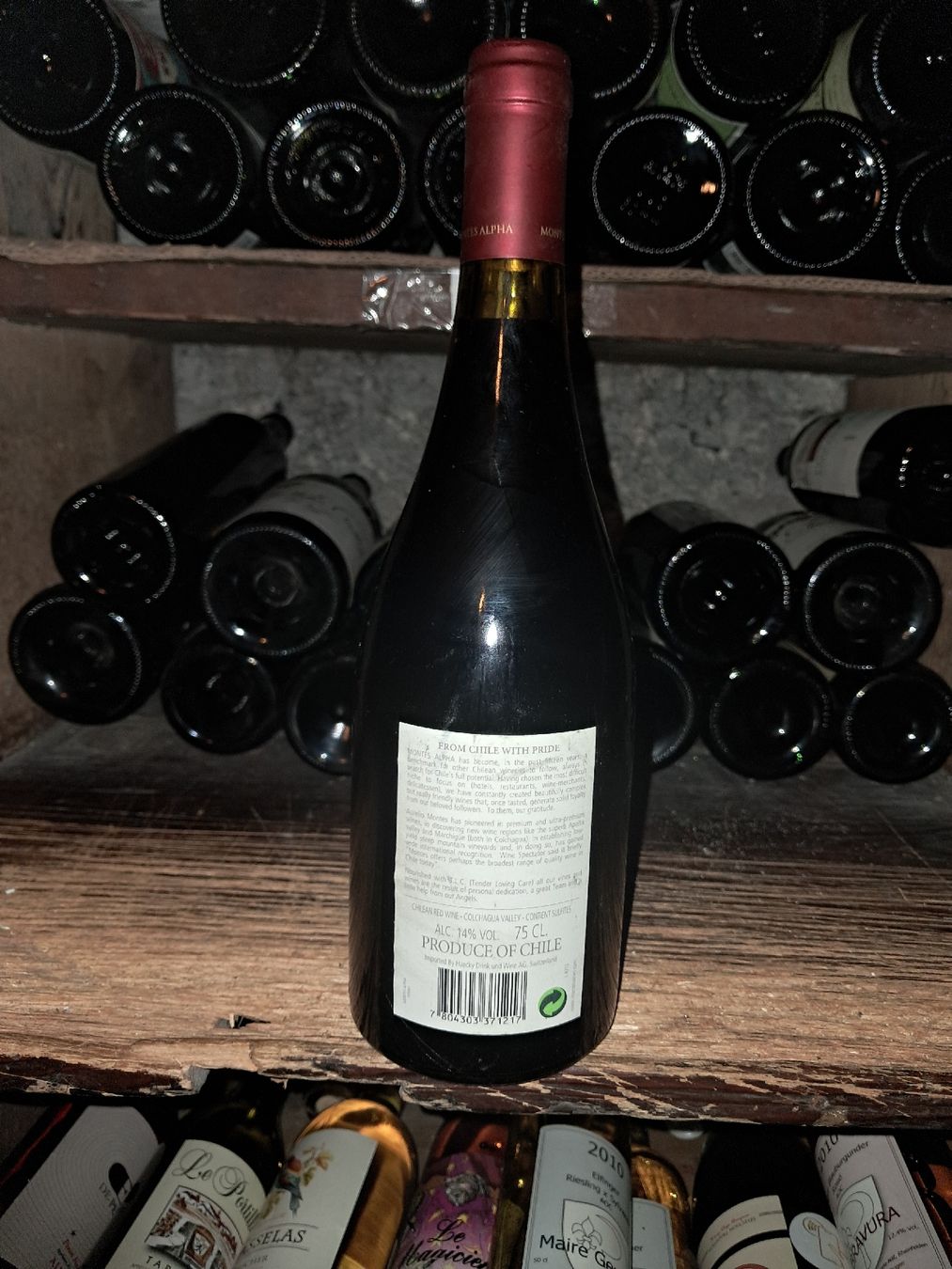 Vino: Montes Alpha Syrah 2003  – Nuovo e nell'imballaggio originale da Le locle venduto da juliensaran 2