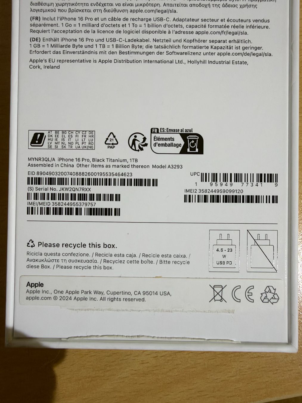 Apple Portables: iPhone 16 Pro – D'occasion à Langnau b. Reiden par Superjosi66 4