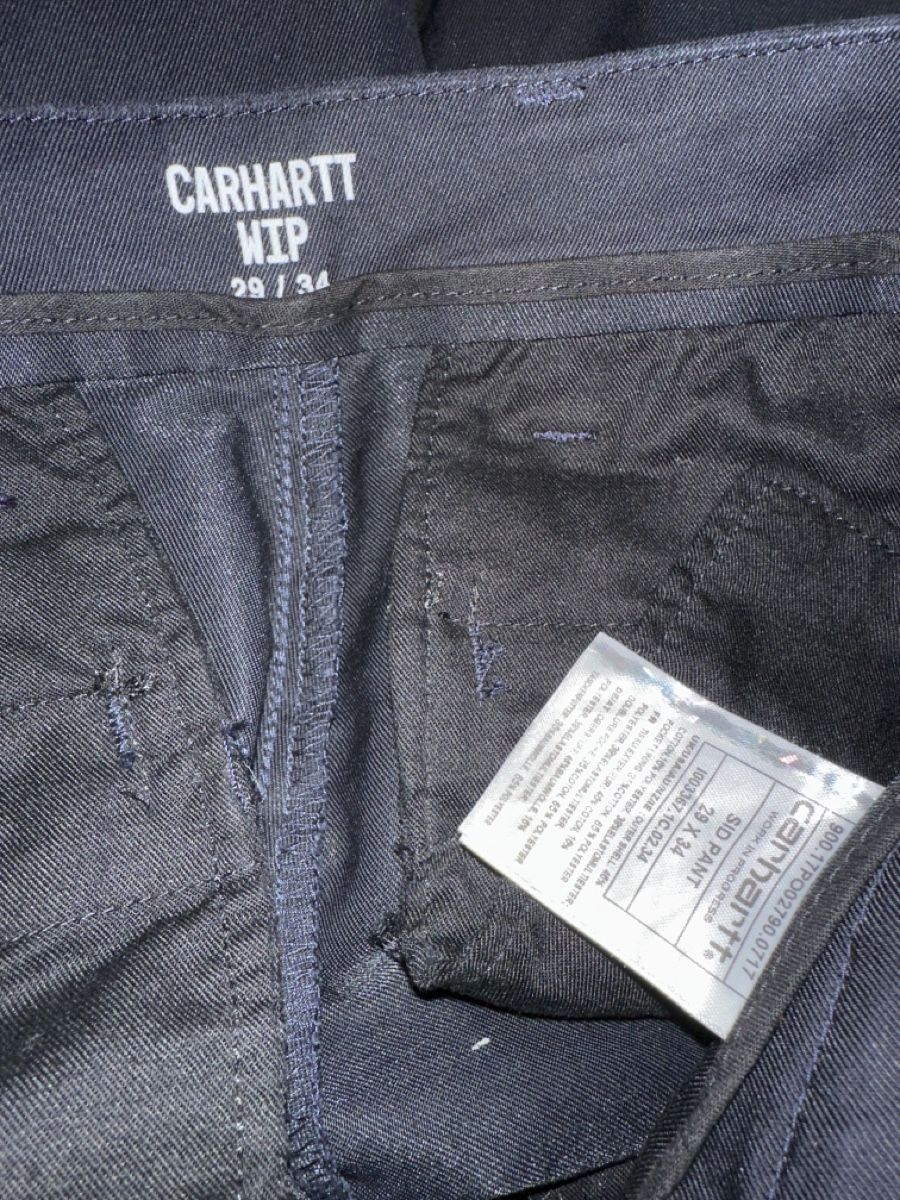 Carhartt Pantaloni: Carhartt WIP Hose Gr. 29/34 dunkelblau SID PANT – Usato da St. Gallen venduto da mai_gd7k 2