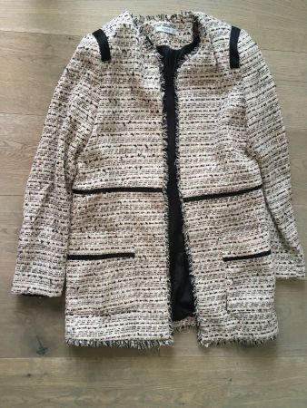 Blazer bouclé gefüttert
