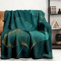 Flanelldecke Smaragdgrün neu - gross 200x230 cm 🦚
