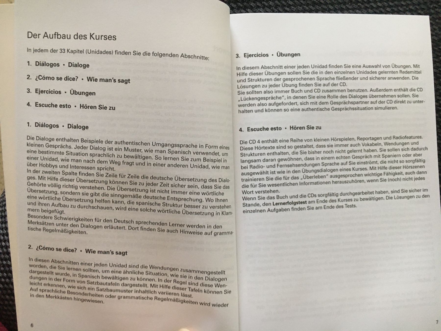 Libri: Intensiv-SPRACHKURS SPANISCH mit 4 Audio-CDs und Buch – Usato da Siegershausen venduto da Bubsi83 3