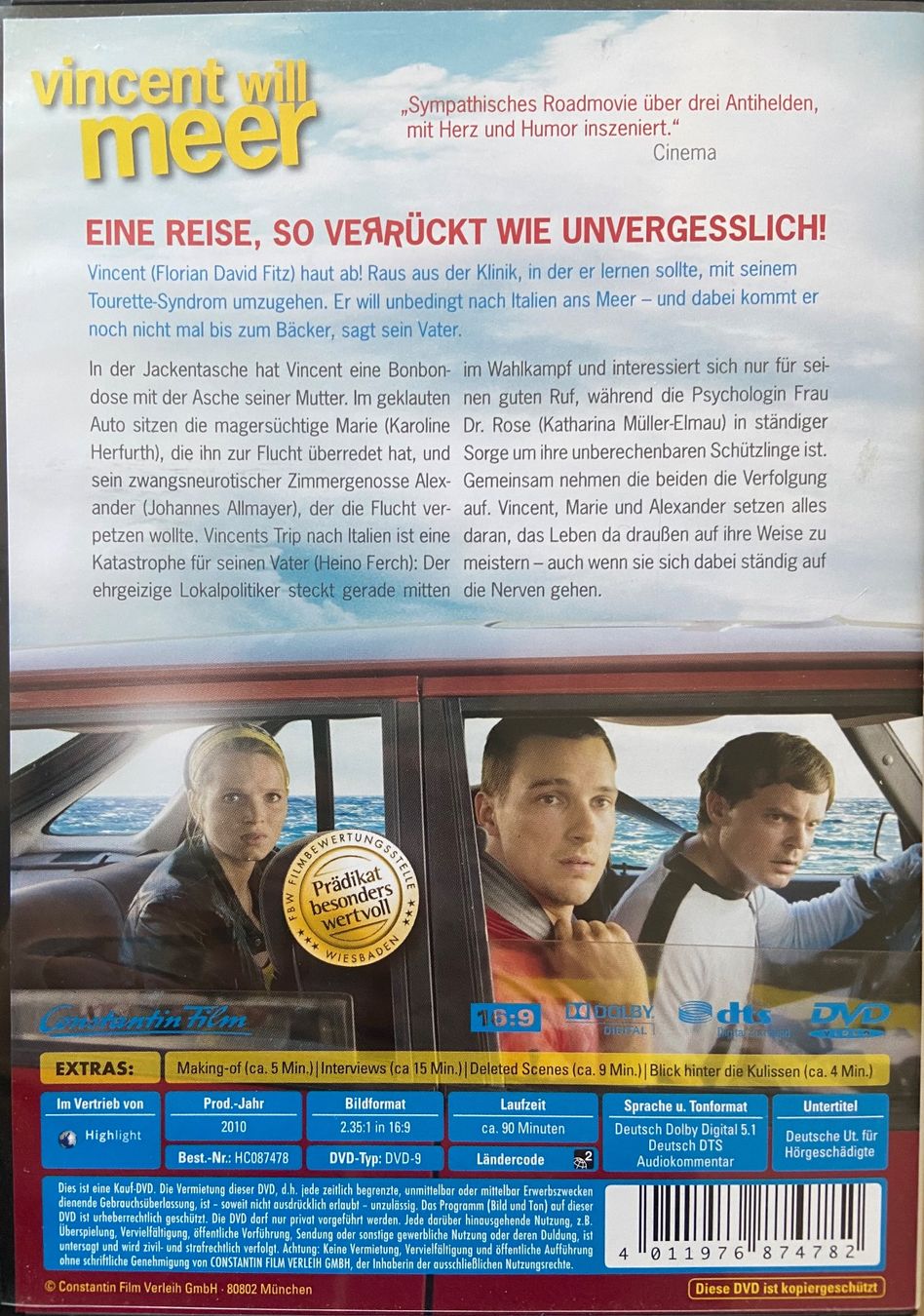 Tous les DVDs: Vincent will meer – D'occasion à Widnau par ama_7xzk 1
