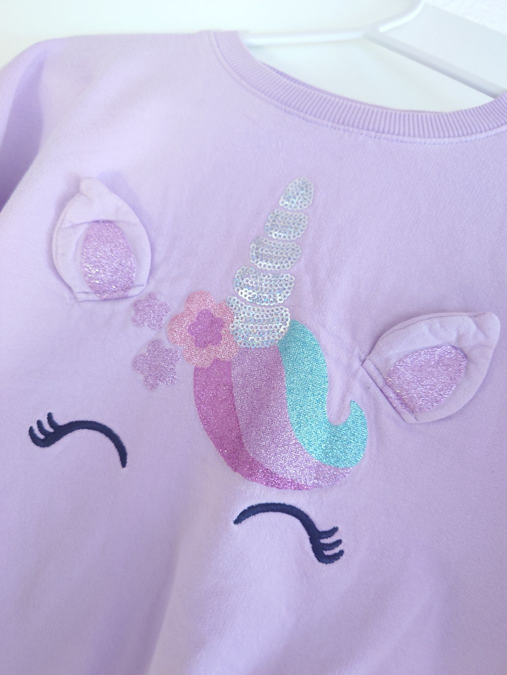 Maglioni & Felpe: Kinder Pullover Einhorn lila, Grösse 116 – Usato da Uster venduto da snowy_6 2