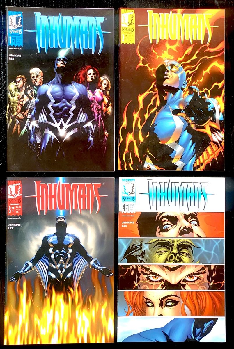 Fumetti: Inhumans #1-4 /komplett – Usato da Zuerich venduto da SonderArt-Wertgut 1