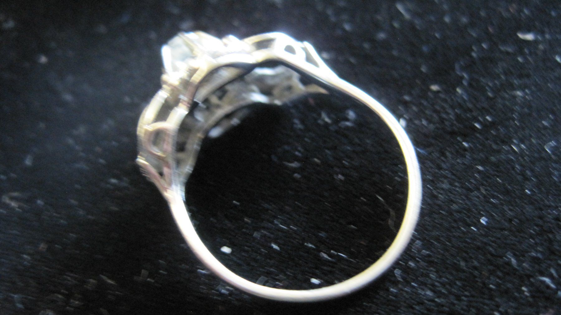 Ringe: Ring Art Deco- Brillant - 18 ct – Gebraucht aus Bischofszell von Joachim-115 4