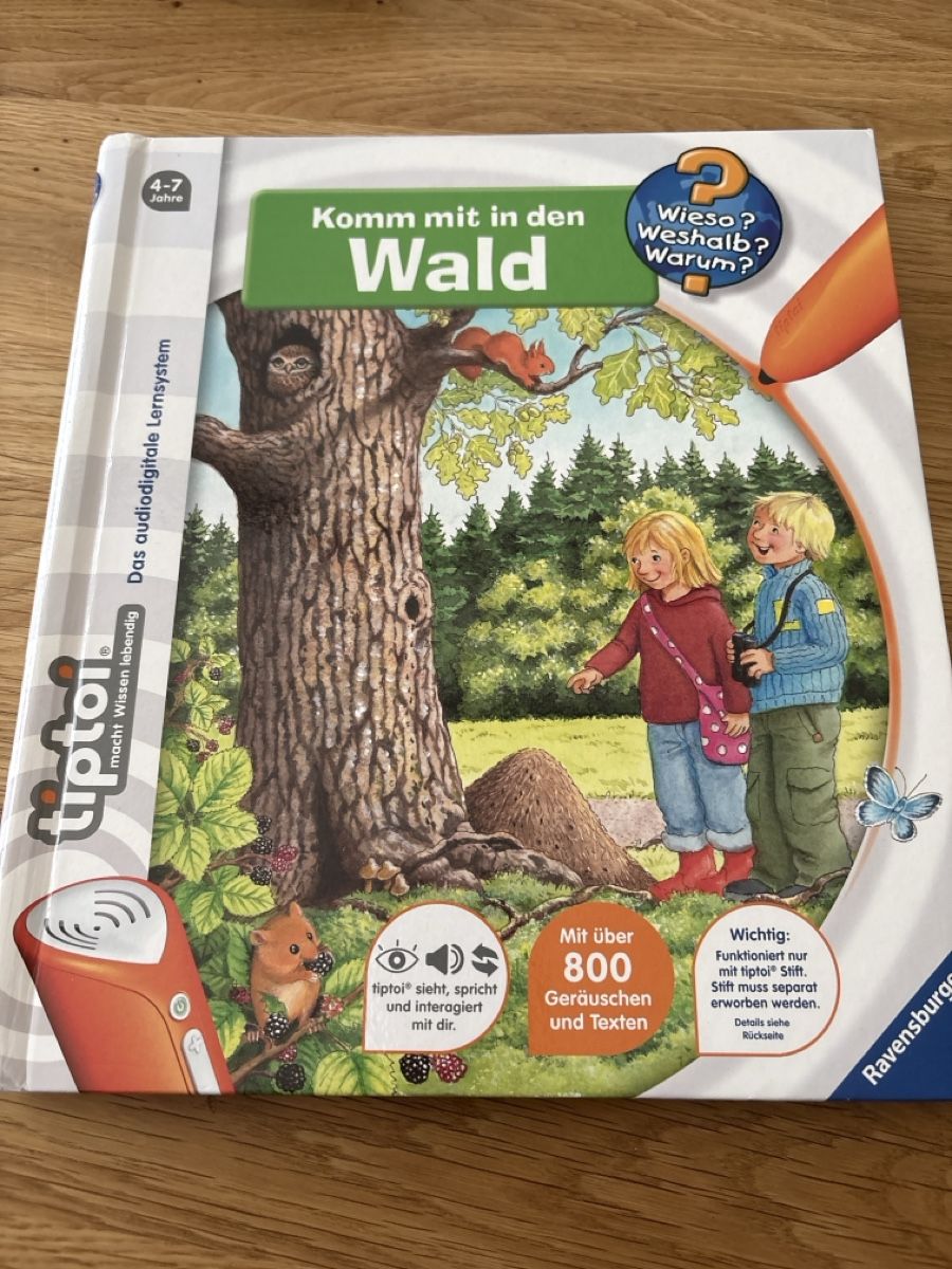 Bücher: tiptoi Buch Komm mit in den Wald  – Gebraucht aus Frauenfeld von non_2bmj